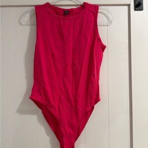 SHEIN Vibrant Pink Bodysuit